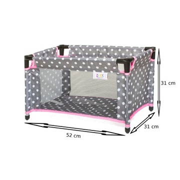 Постельное белье DOLL BED BABY DOLL 45 см соска говорит поет PL