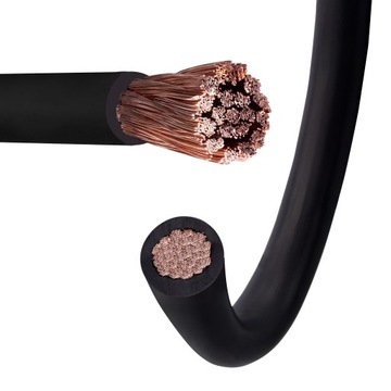 Mostek przewód łącznik akumulatora 25cm 50mm2 Klema - klema Ciężarówka TIR