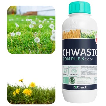 CHWASTOX COMPLEX 260EW 1L ВКУСНОЕ СРЕДСТВО СРЕДСТВА ОТ сорняков ГАЗОННАЯ ТРАВА