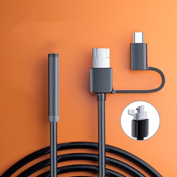 Камера для осмотра мастерской, эндоскоп для телефона Android, трубка USB-C, 3,5 м