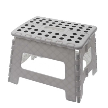 Taboret / sktołek składany krzeseło 22 cm biały