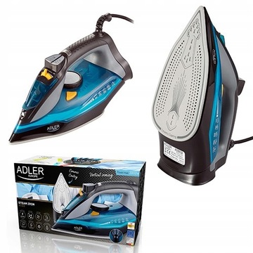 ŻELAZKO PAROWE ze STOPĄ CERAMICZNĄ PRASOWANIE W PIONIE STRAŻAK max 3000W
