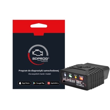 Program do diagnostyki OPEL SDPROG + interfejs vLinker MC+ BT 4.0 IOS