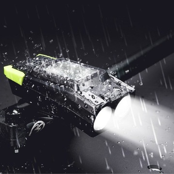 СВЕТОДИОДНАЯ ВЕЛОСИПЕДНАЯ ФАРА, БЕСПРОВОДНОЙ СЧЕТЧИК, СИГНАЛ