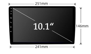 АВТОМОБИЛЬНЫЙ РАДИО, 1DIN, 10 ДЮЙМОВ, ANDROID, GPS-КАМЕРА 2/32