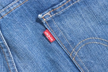 LEVIS 514 SPODNIE JEANSY 34/32