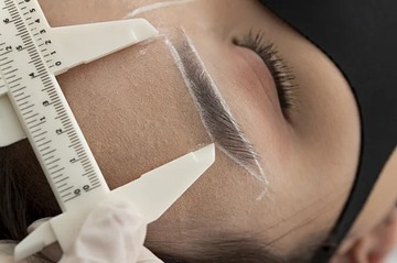 Профессиональный штангенциркуль для бровей.