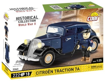 COBI 2263 CITROEN TRACTION 7A FRANCUSKI SAMOCHÓD