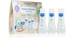 MUSTELA AVOCADO ZESTAW PREZENTOWY DLA NOWORODKA MLECZKO ŻEL WODA