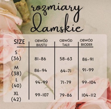 Piżama damska satyna różowy rozmiar XL