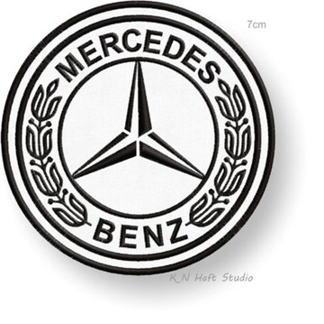 NASZYWKA termo NASZYWKI - MERCEDES BENZ haft 70 mm