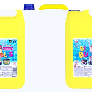 Мыльные пузыри, жидкость для пузырьков 5л, концентрат 15л