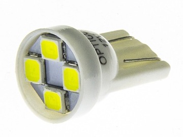 Żarówka LED W5W W3W T10 12V DC Biały Zimny 6000K