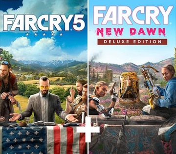 Far Cry 5 + Far Cry New Dawn Deluxe Edition Bundle XBOX One Kod Klucz