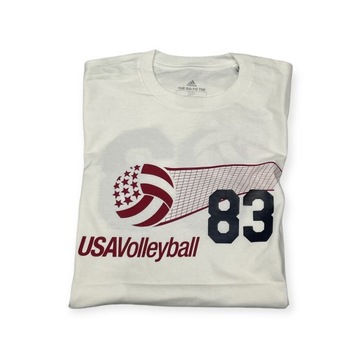 Koszulka męska biała ADIDAS VOLLEYBALL S 83