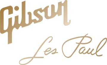 Gibson Les Paul Naklejka GITARA RÓŻNE KOLORY