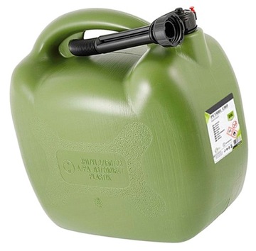KANISTER PLASTIKOWY NA PALIWO 20L OWALNY ATEST E9H31