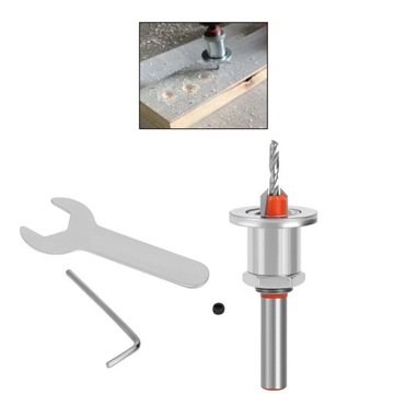 Сверло по дереву, регулируемое зенковое отверстие, 3 мм.