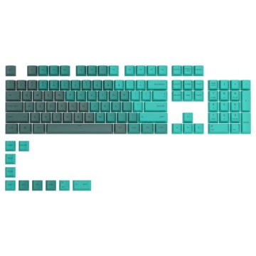 Glorious Gpbt Rain Forest Keycaps Klávesy pro klávesnici 114 ks tyrkysové