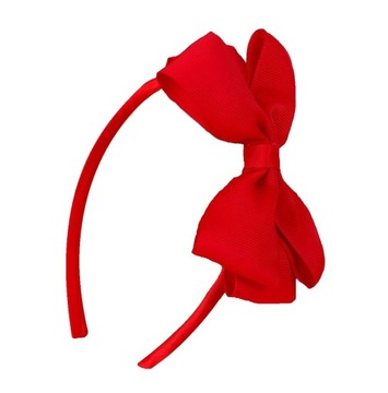 Opaska do włosów Kokarda Chrzest Roczek Święta