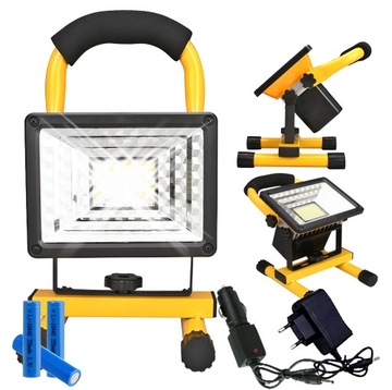 HALOGEN PRZENOŚNY LAMPA NAŚWIETLACZ BUDOWLANY SMD LED SZPERACZ 30W