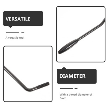 Тремоло Black Whammy Bar Lever Hardware для гитары