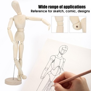 Деревянные манекены художника для рисования, рисования, модели X2