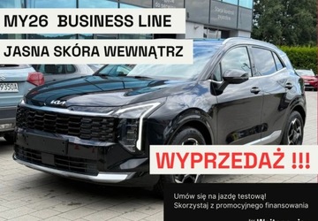 Kia Sportage V 2025 Kia Sportage NOWY BUSINESS LINE z jasna skora w srodku OD REKI 1.6
