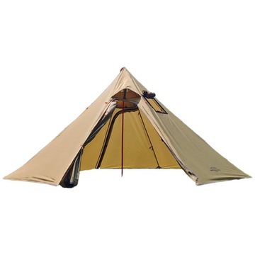 Lekki wodoodporny namiot Hot Tent w kolorze brązowym