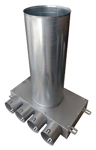 Комплект рекуперации двухэтажного дома 200м Ø 50мм/75мм