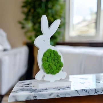 ПАСХАЛЬНЫЙ ЗАЯЧИК УКРАШЕНИЕ МХОБОТ 31СМ