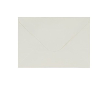 KOPERTA DO ZAPROSZEŃ C6 PERŁOWY BIAŁY 120G 50SZT