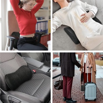 ПОЯСНИЧНАЯ ПОДУШКА ДЛЯ АВТОМОБИЛЯ, ПОЯСНИЧНАЯ ПОДУШКА СНИМАЕТ БОЛЬ В СПИНЕ