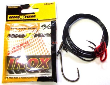 PRZYPON INOXIUM BIG FISH 4/0 40kg 100cm ABAYA