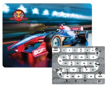 PODKŁAD LAMINOWANY RACE TEAM 40x28,5cm + GRA