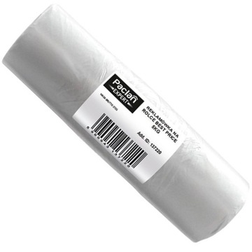 Paclan Expert Reklamówki Na Rolce 5kg Wytrzymałe Worki Sklepowe Zrywki HDPE