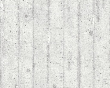 TAPETA EFEKT DESKI BETONU SZARA AS 7137-11