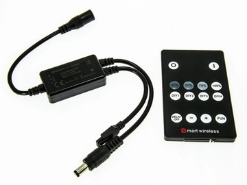 Włącznik z Pilotem Taśm i Modułów LED Sterownik Ściemniacz 6A 12V 24V DC