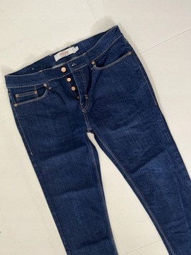 TOPMAN skinny RURKI spodnie jeans męskie W34L32