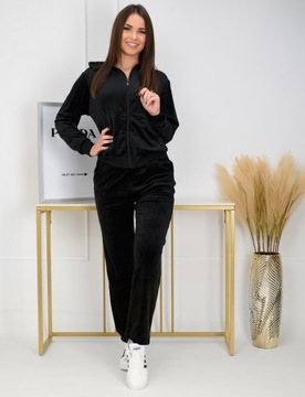 WE9110 r. M ЖЕНСКИЙ ВЕЛЮРОВЫЙ СПОРТИВНЫЙ КОМПЛЕКТ