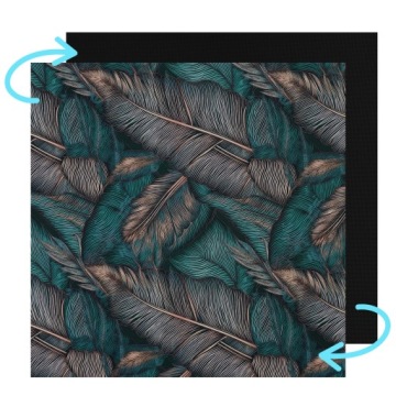 КРУГЛАЯ ВОДОНЕПРОНИЦАЕМАЯ ПОДУШКА КРУГЛАЯ 95 СМ ДЛЯ САДОВОГО СТУЛА, КАЧЕЛ-КОКОНА, УЗОРЫ