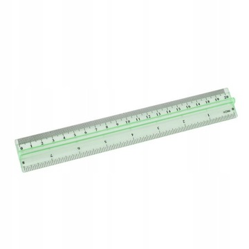 Linijka z uchwytem D.Rect 20 cm