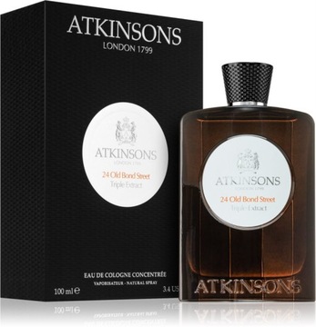 ATKINSONS 24 Old Bond Street Triple Extract EDC spray 100ml P1