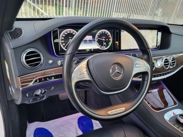 Mercedes Klasa S W222 2015 MERCEDES S400 Hybrid, Bezwypadkowy,Przebieg 79374, VAT 23%, zdjęcie 7