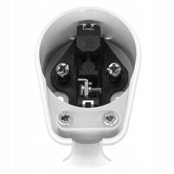 ВИЛКА УГЛОВАЯ С ЗАЗЕМЛЕНИЕМ, 230В