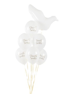 Balony Chrzest Święty, 5 szt