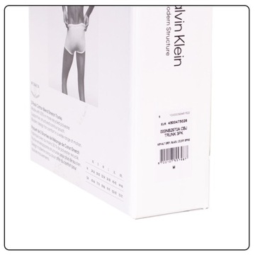 CALVIN KLEIN BOKSERKI MĘSKIE MAJTKI TRUNK 3PK L