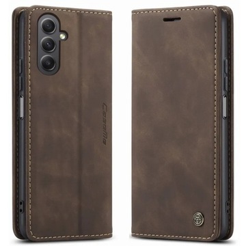 Etui do Samsung M34 5G PORTFELOWE SKÓRZANE ZAMYKANE NA KLAPKĘ