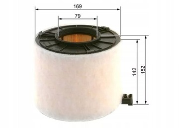 BOSCH F 026 400 422 FILTR VZDUCHU