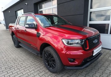 Ford Ranger V Podwójna kabina Facelifting 2019 2.0 EcoBlue 213KM 2022 Ford Ranger 2.0 EcoBlue 213KM STORMTRAK Automat 4X4 SalonPL FV23 2.0 213KM, zdjęcie 4